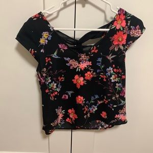 EXPRESS floral blouse